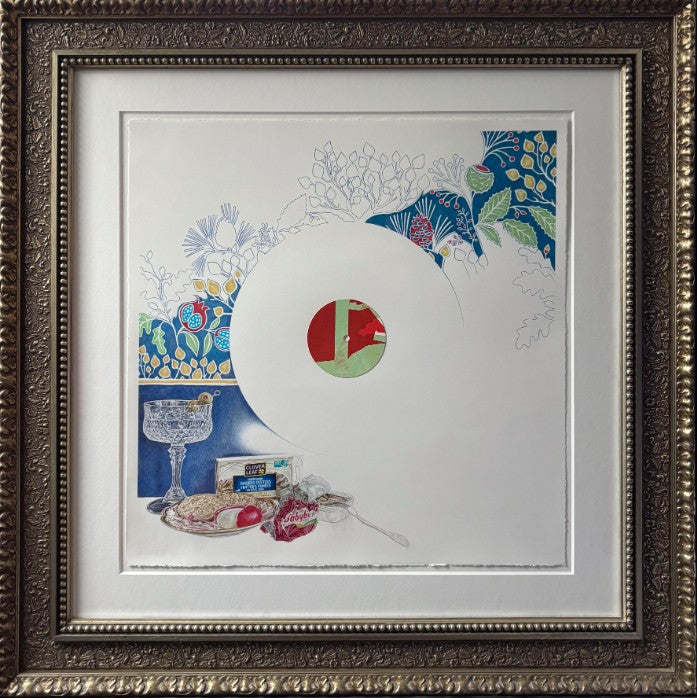 A Side: Gin Martini, Smoked Oysters, Babybel Cheese & Breton Crackers