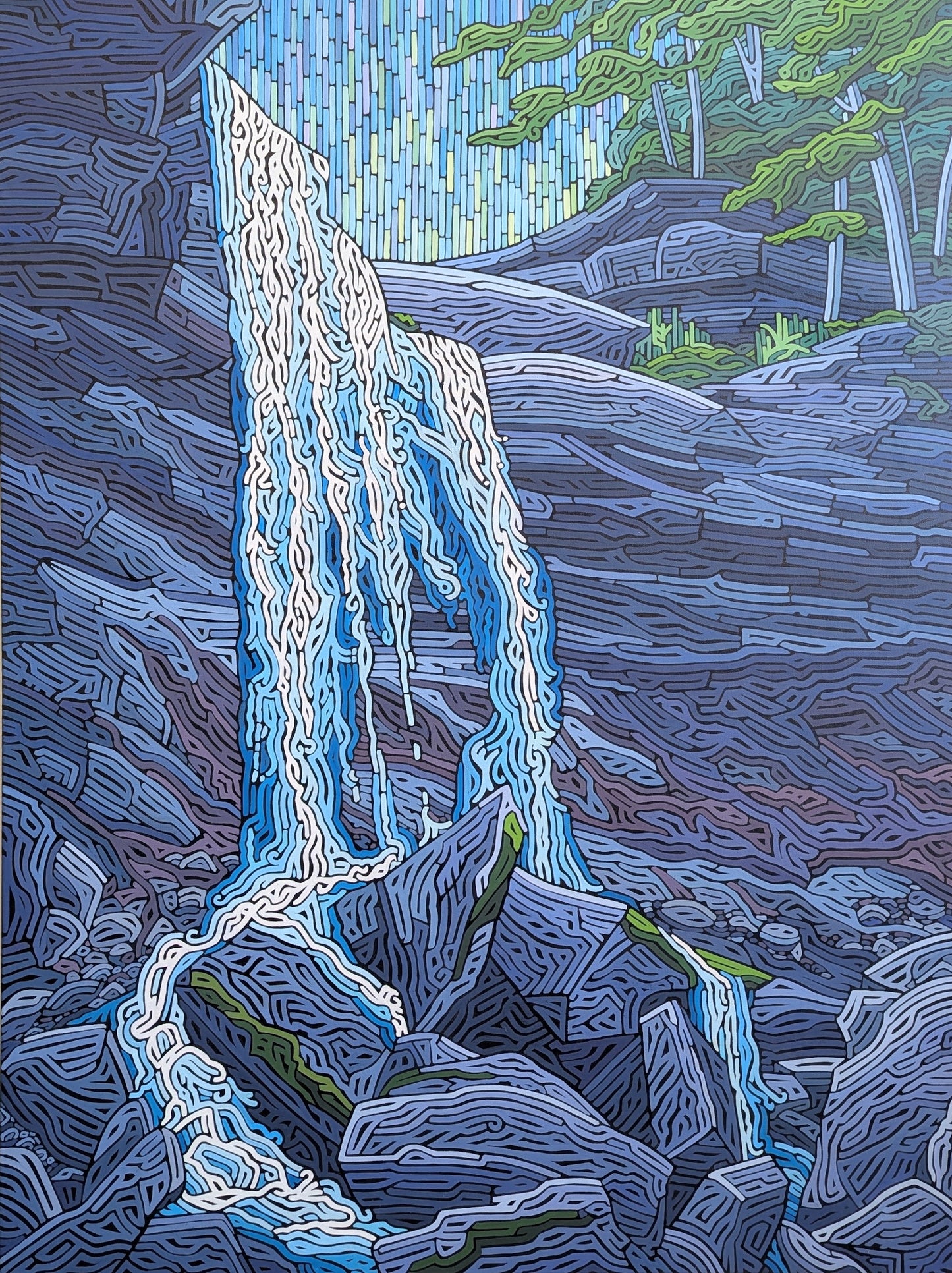 Morning Performance (Lower Punchbowl Falls, Hamilton)